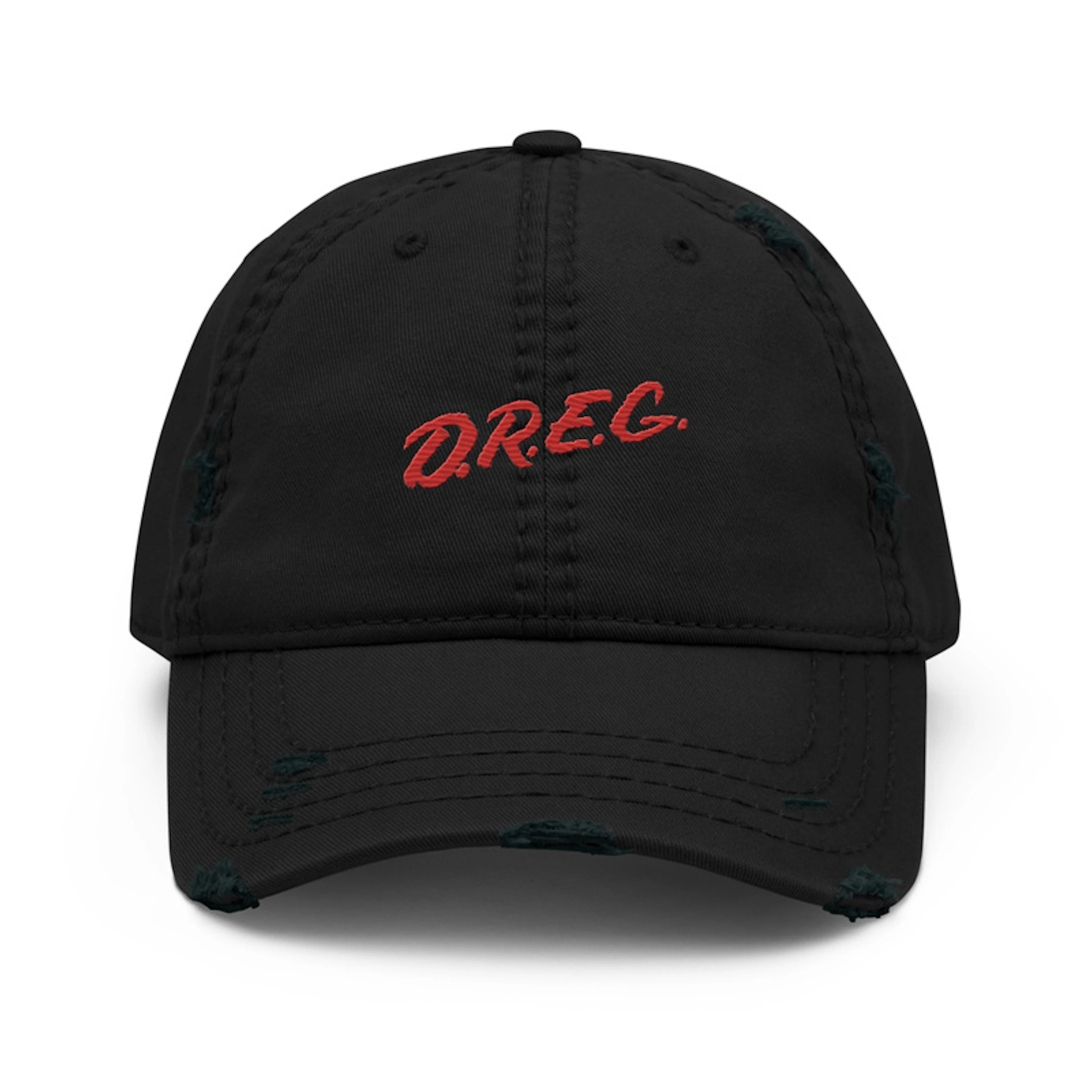 Tattered D.R.E.G. Hat